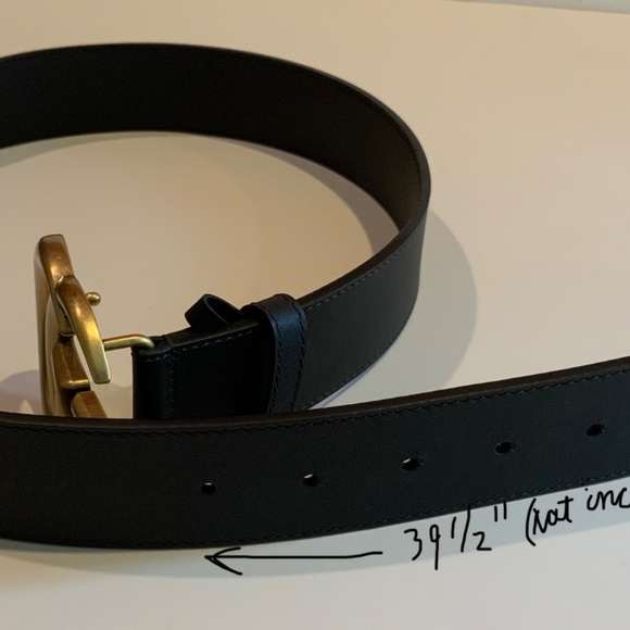 Gucci belt,black,sz 85,1 1/2 “ - Picture 3 of 6